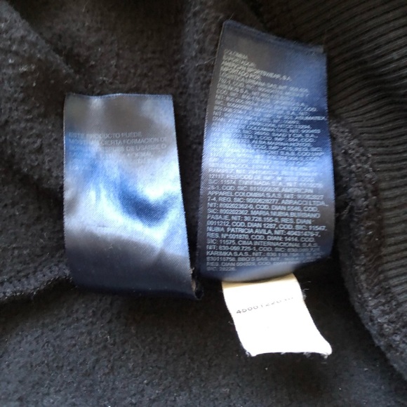 Tommy Hilfiger Tommy Jeans Sweatshirt Crewneck Flag Logo Applique Black Large - Picture 14 of 17